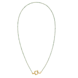 Gemstone Beaded Necklace - Aventurin